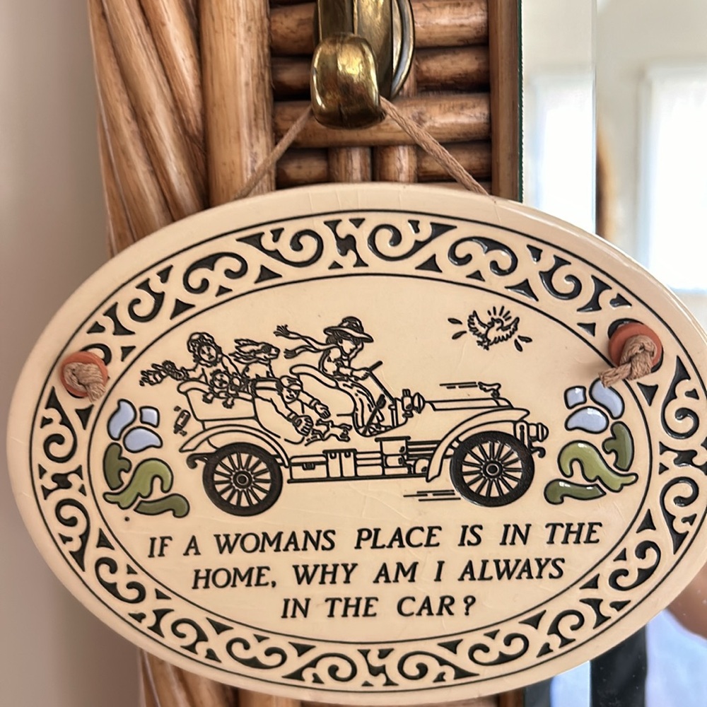 Wall art accent home humorous car travel